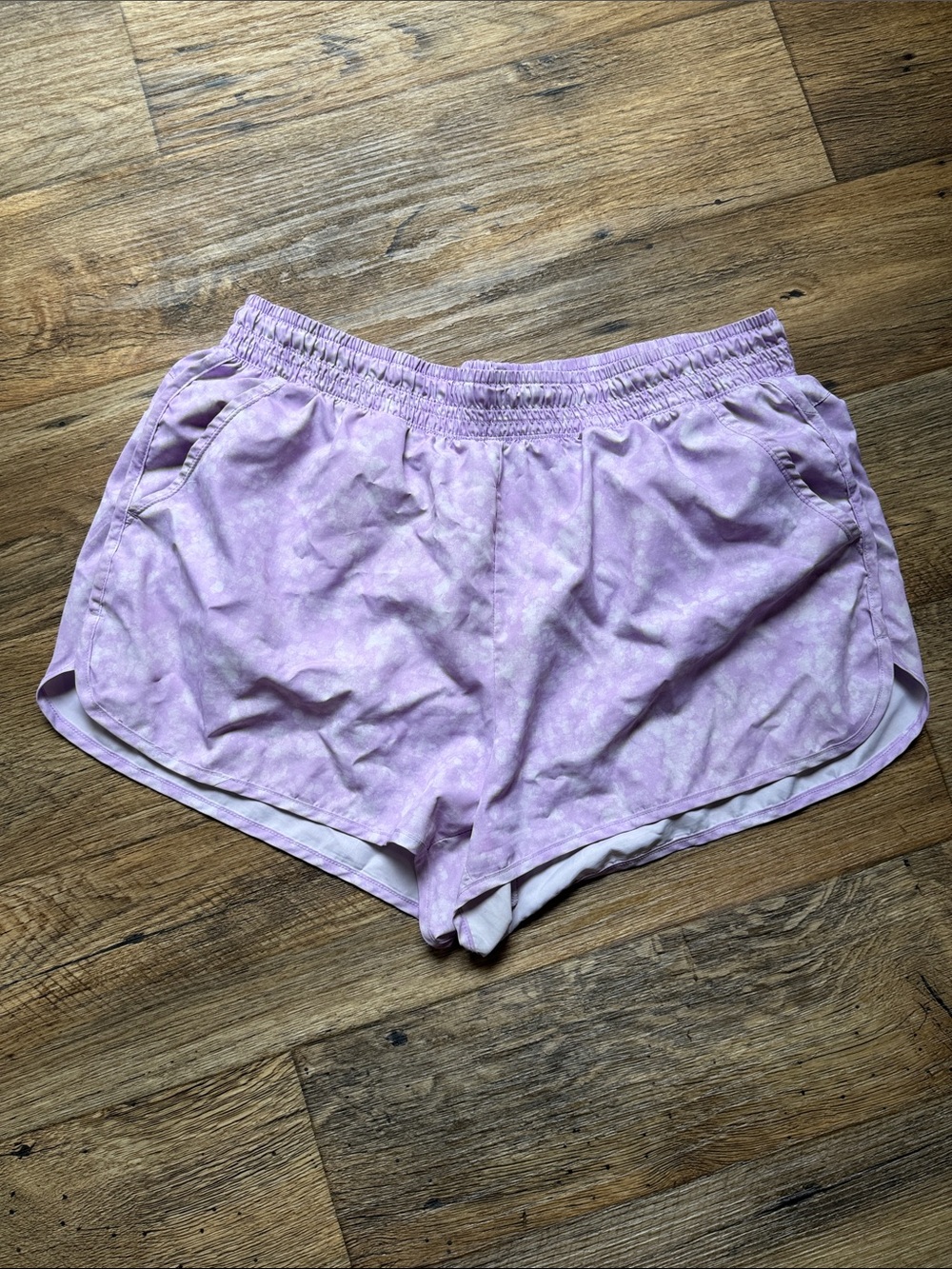 Women's Lavender Athletic Shorts